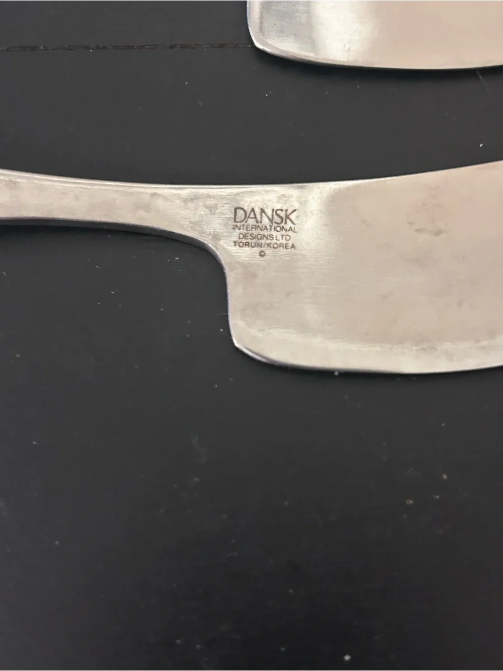 Dansk Stainless Cheese Knife Set - Silver